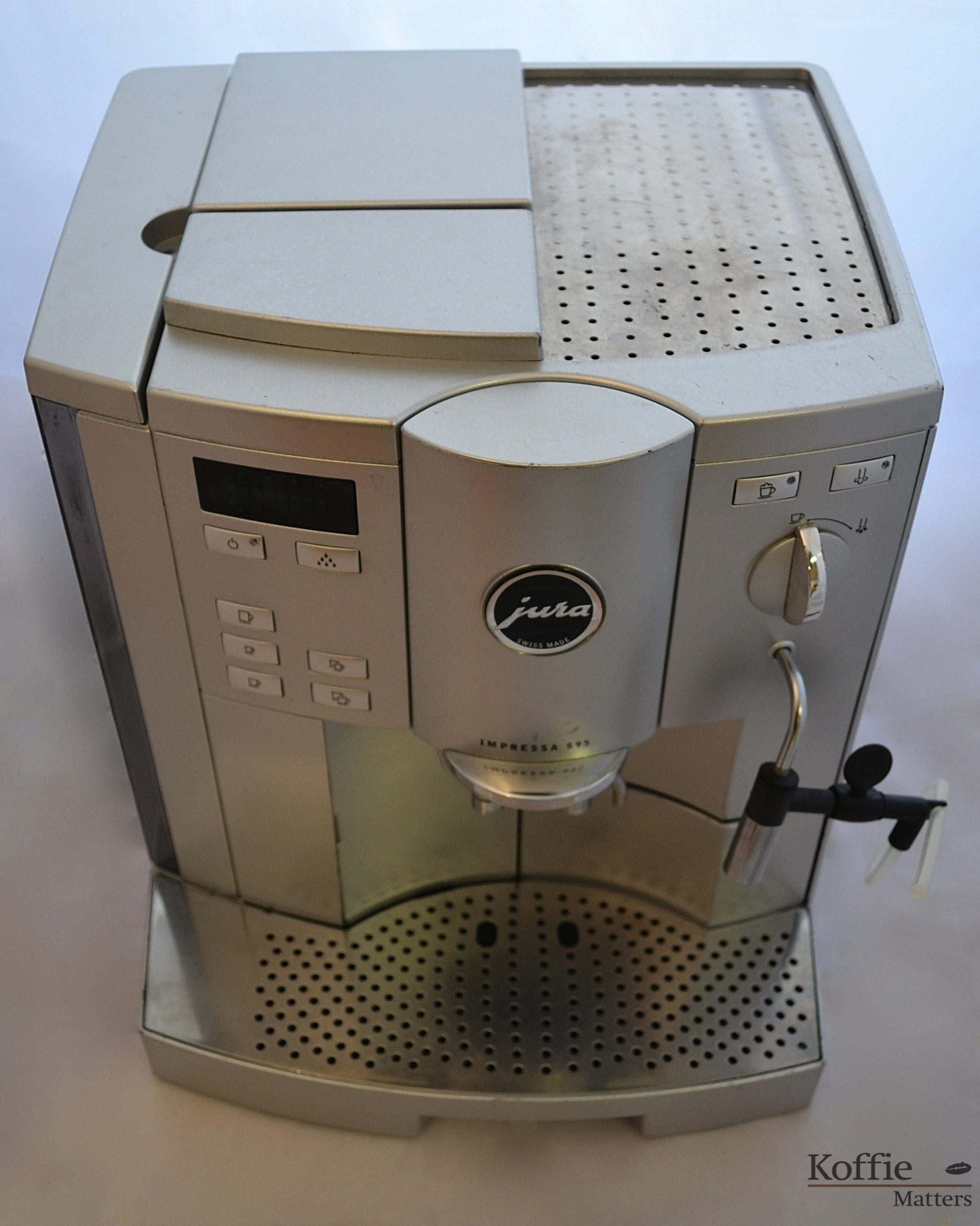 Jura Impressa s95 bovenkant