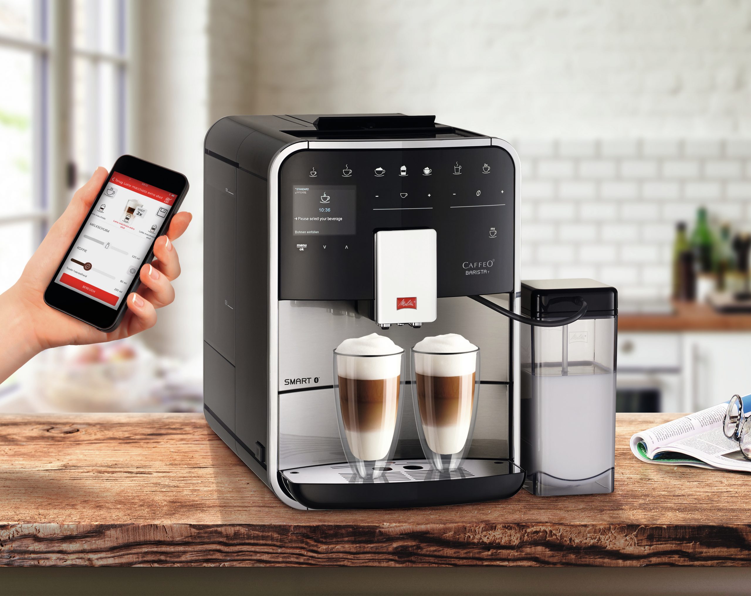 Melitta Caffeo Barista T met app-bediening