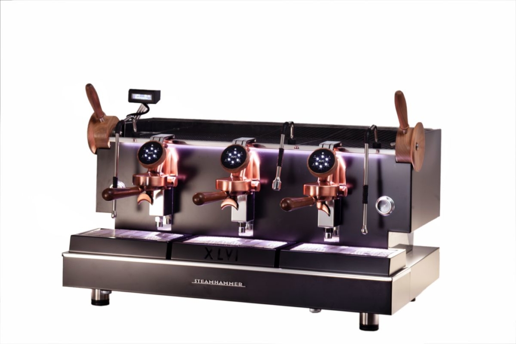 steamhammer 3 groep zwart vooraanzicht