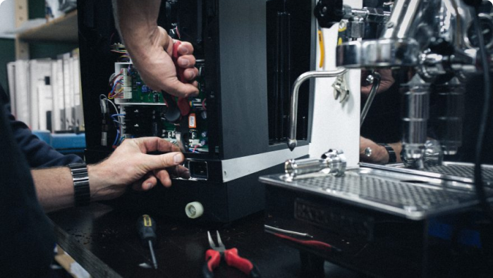 koffiemachine reparatie